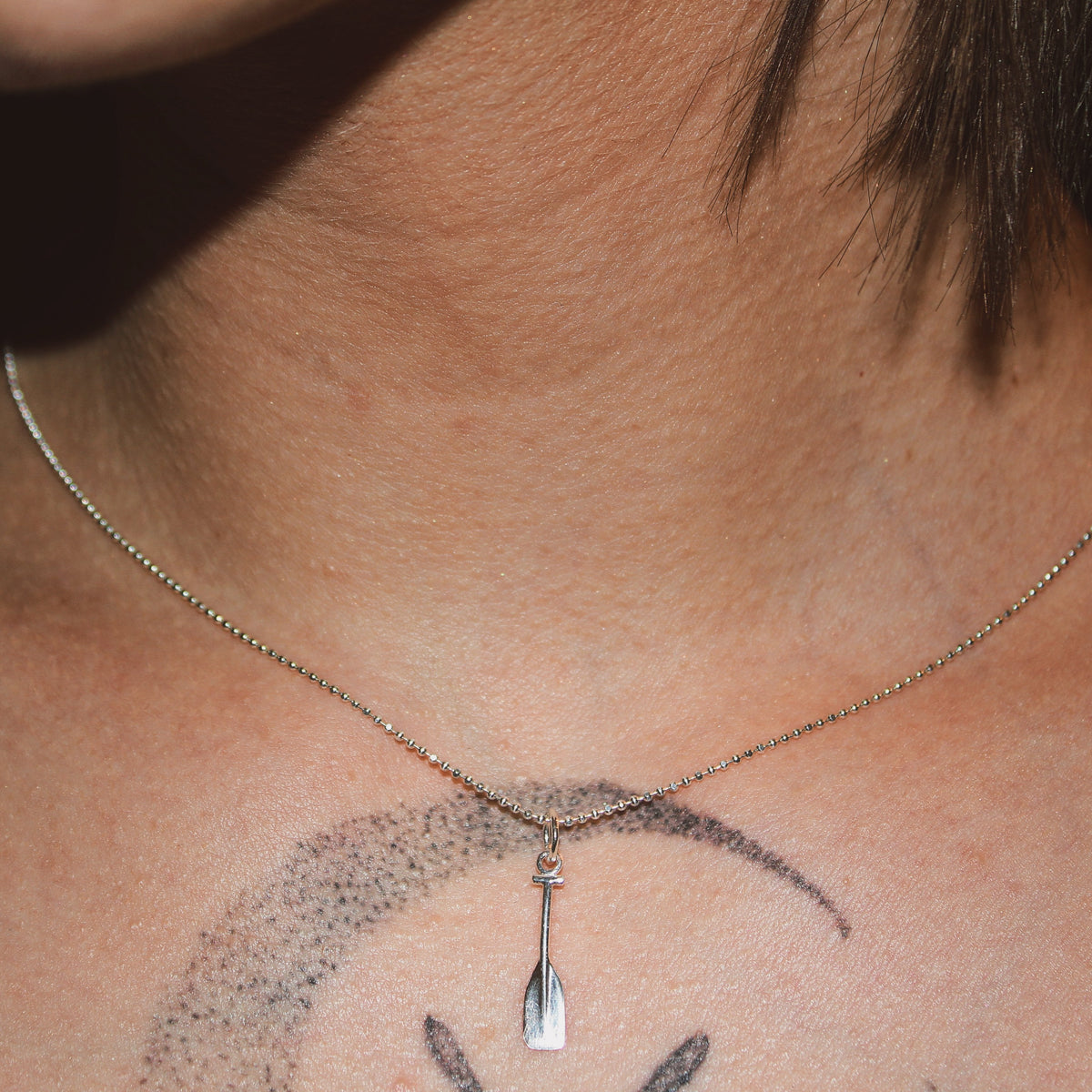 Canoe Full Paddle Pendant