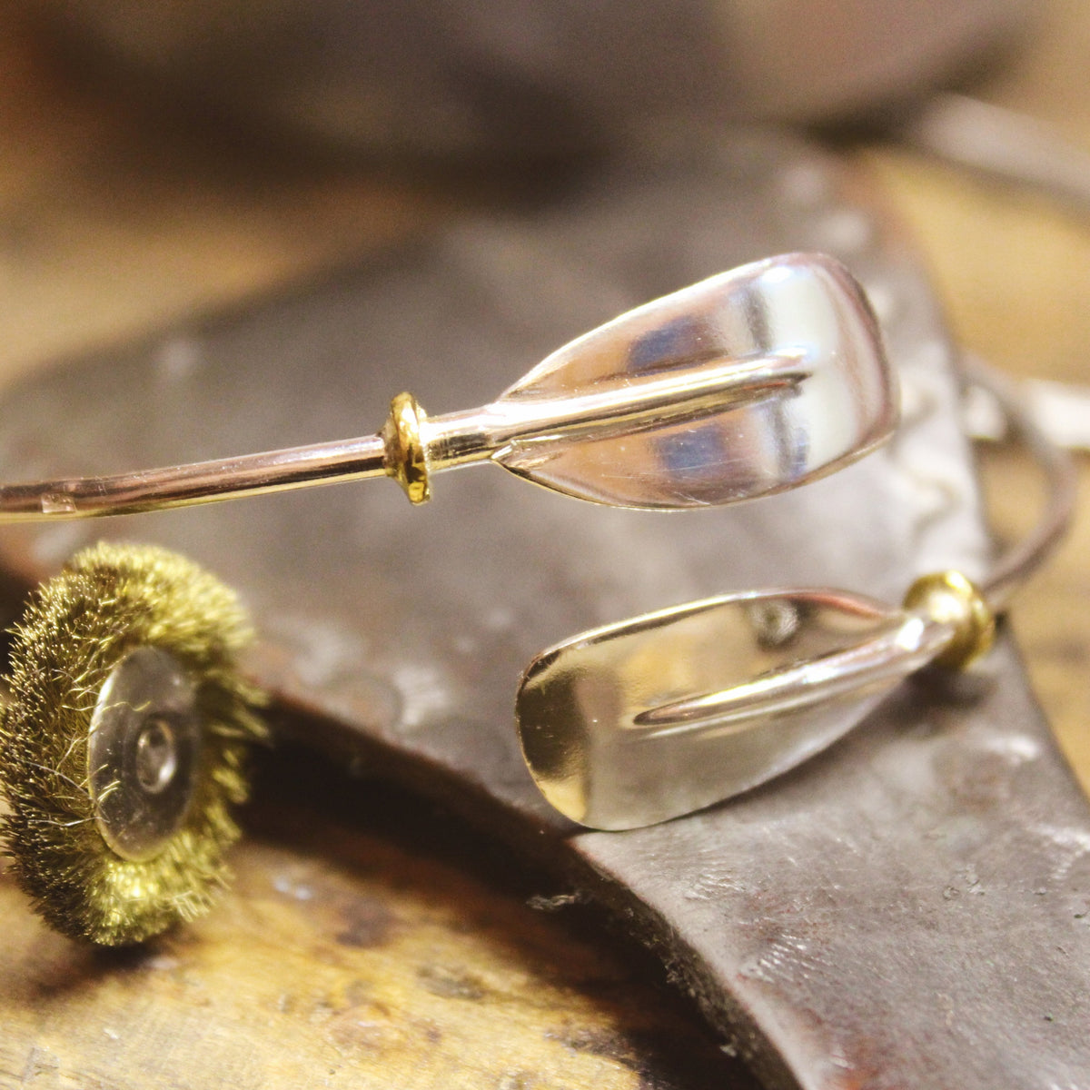 Kayak Bent Paddle Bracelet