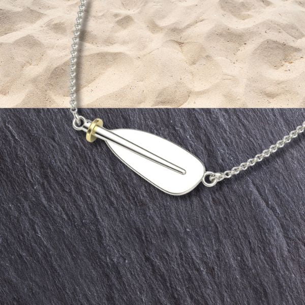 Kayak Paddle Chain Necklace