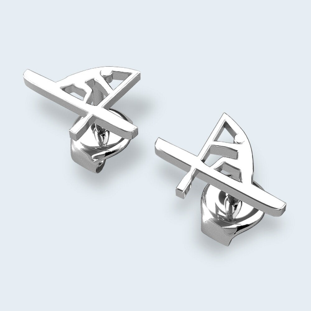 Canoe Athlete Stud Earrings