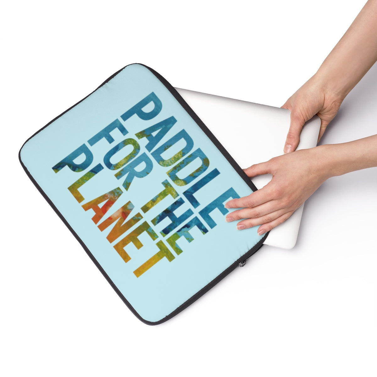 Paddle For The Planet Laptop Sleeve