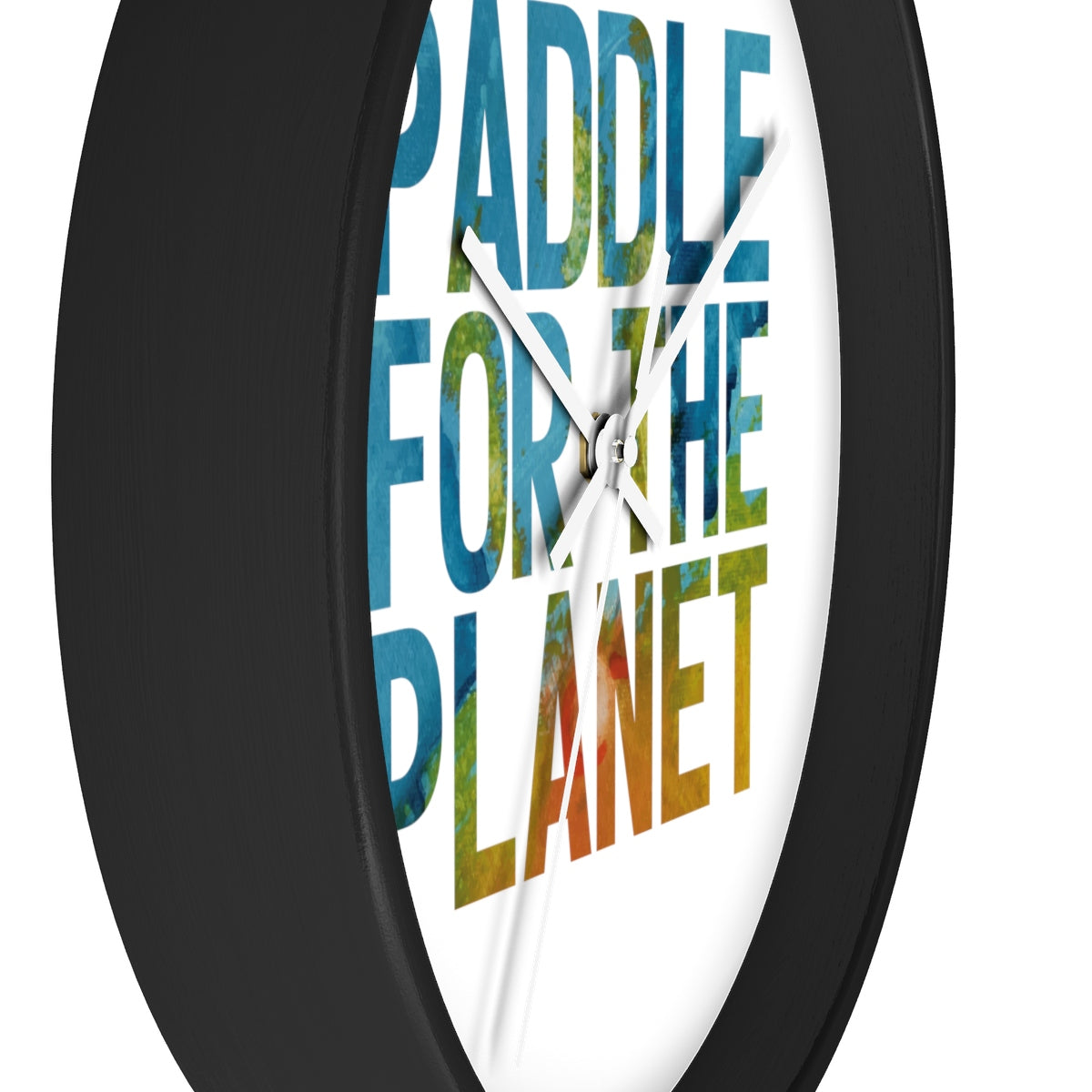 Paddle For The Planet Wall clock