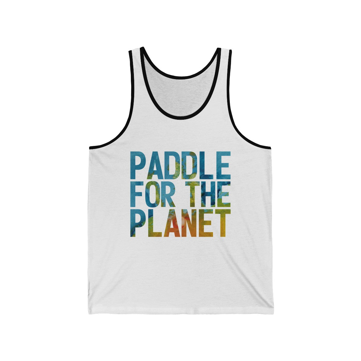 Paddle For The Planet Unisex Jersey Tank
