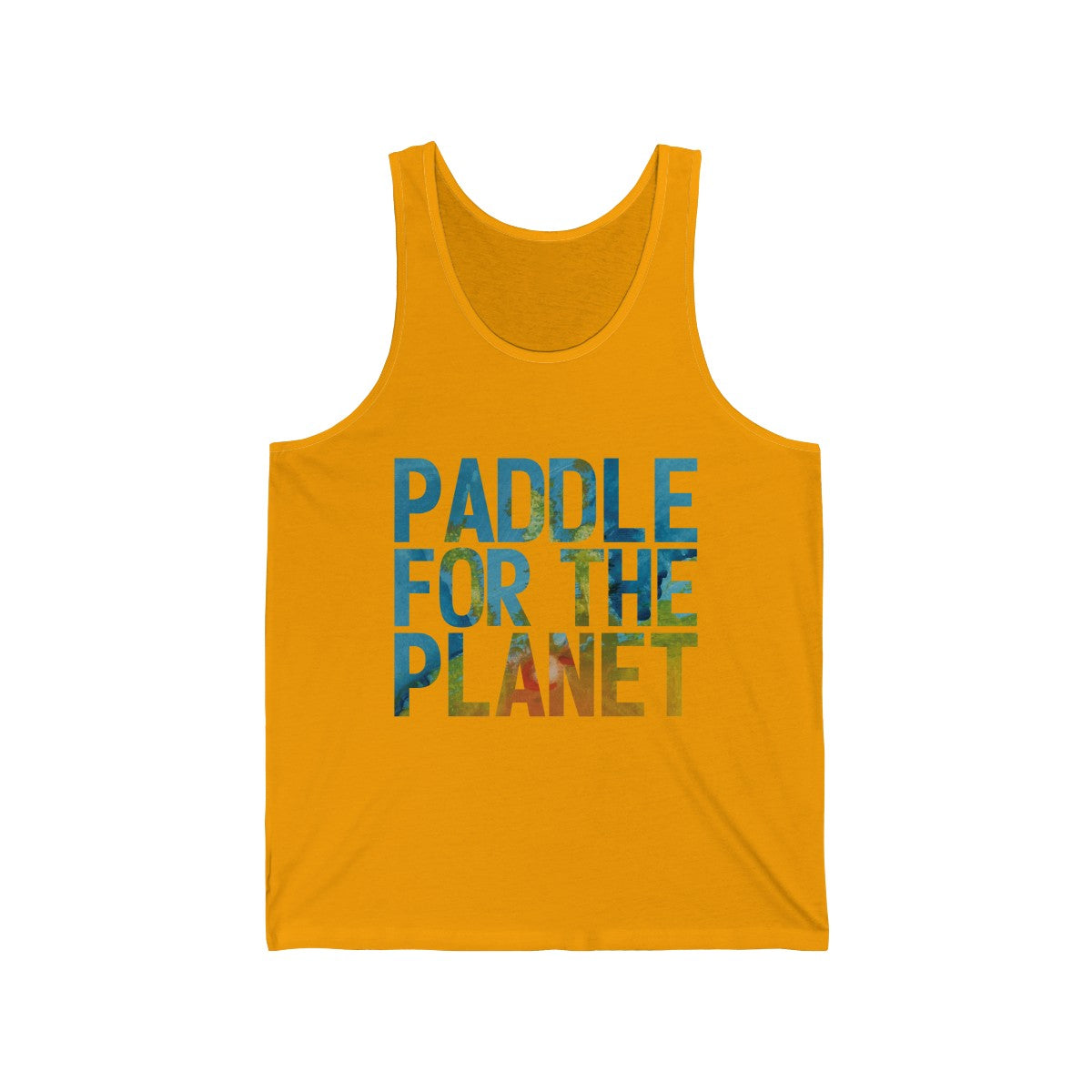 Paddle For The Planet Unisex Jersey Tank