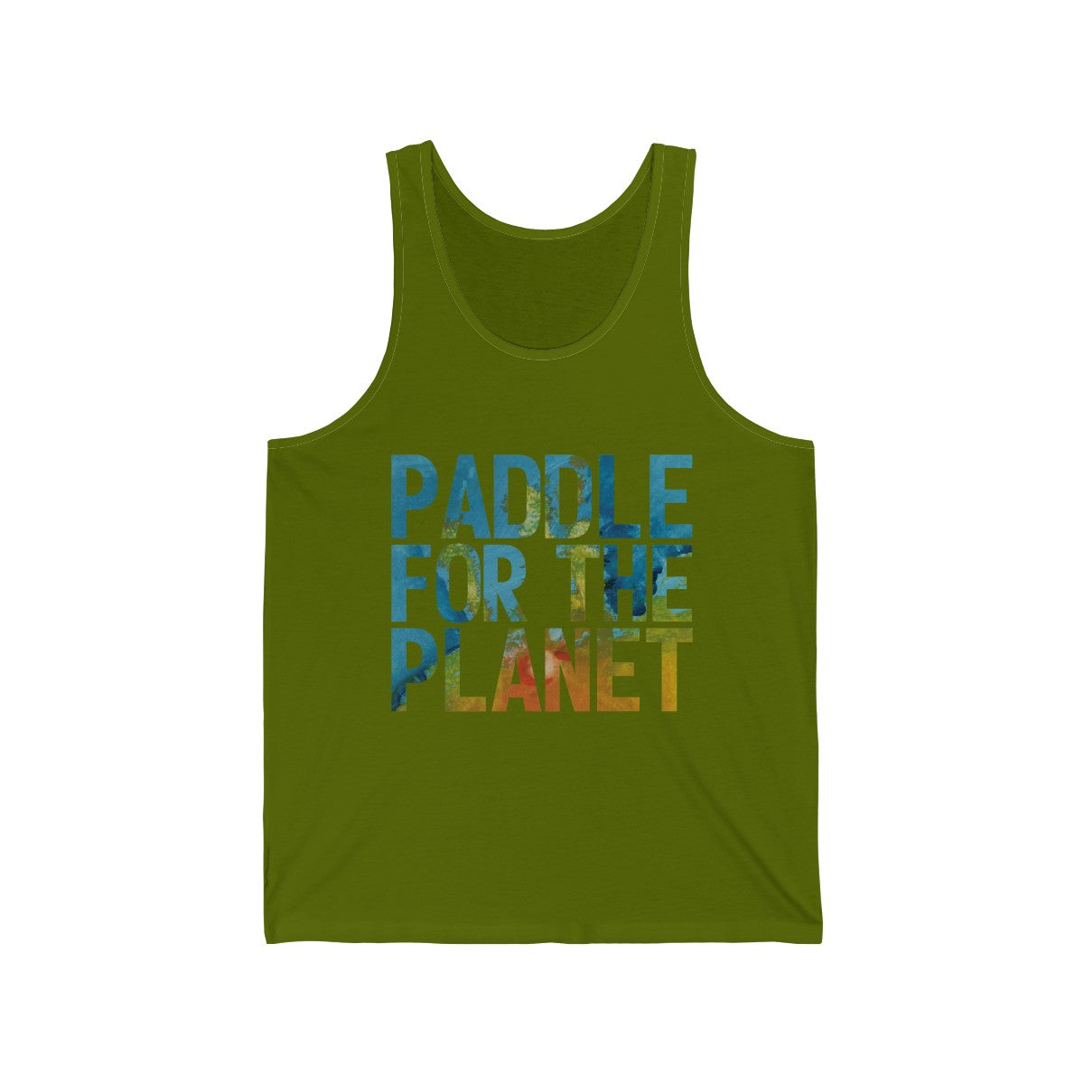 Paddle For The Planet Unisex Jersey Tank