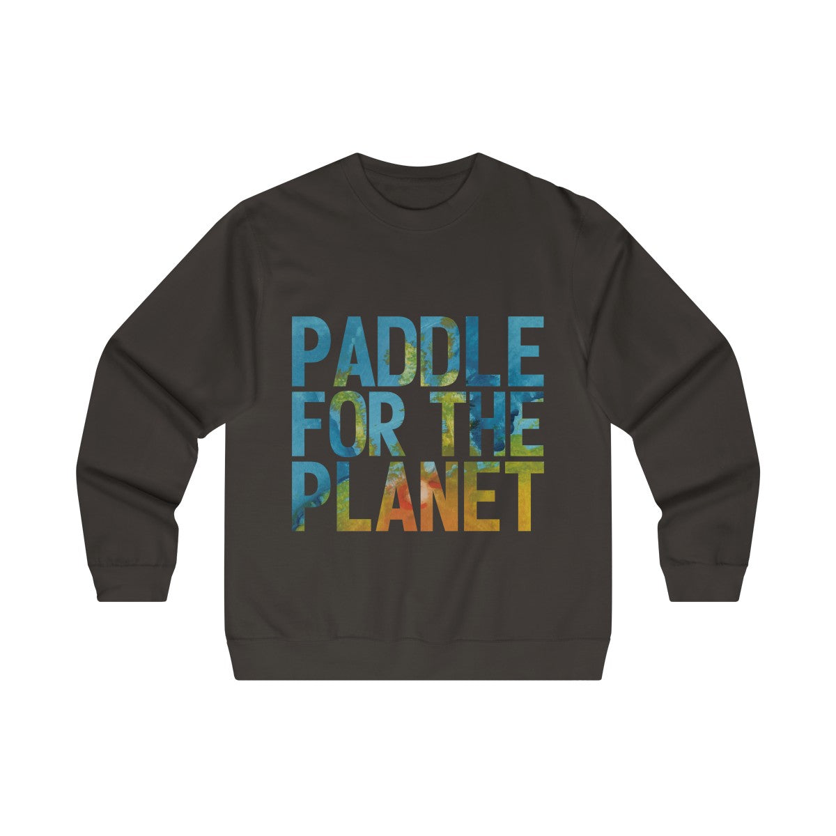 Paddle For The Planet  Crewneck Sweatshirt