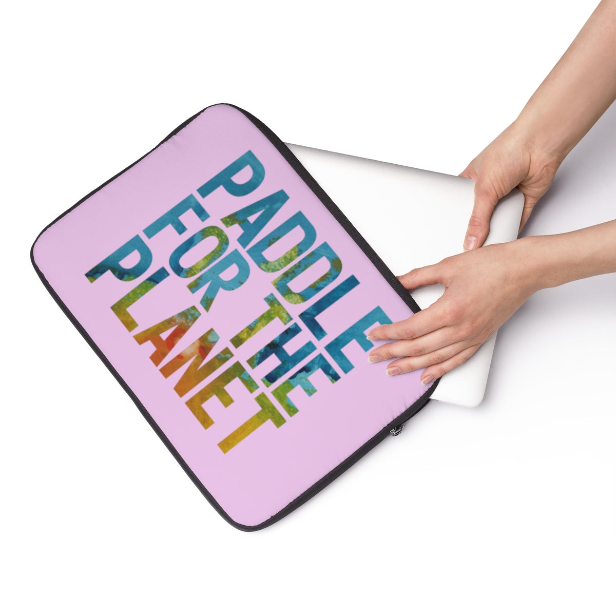 Paddle For The Planet Laptop Sleeve