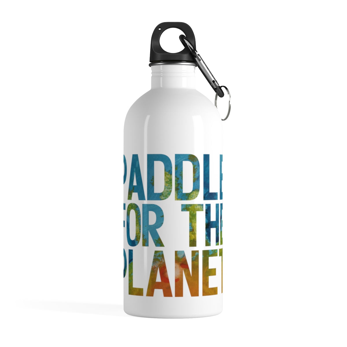 Paddle For The Planet Stainless Steel Water Bottle