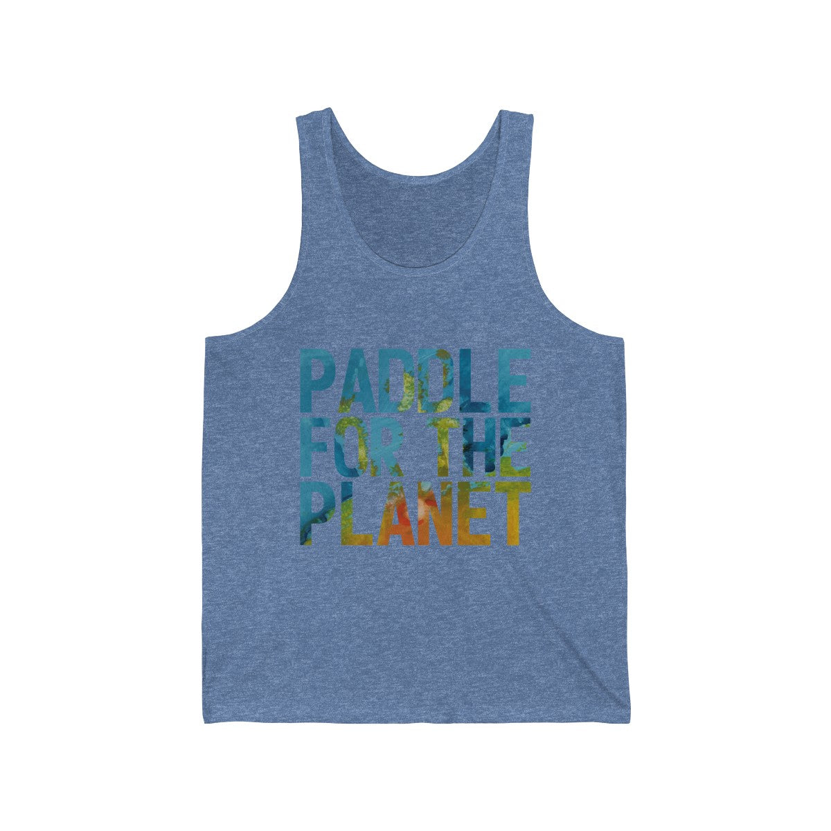 Paddle For The Planet Unisex Jersey Tank