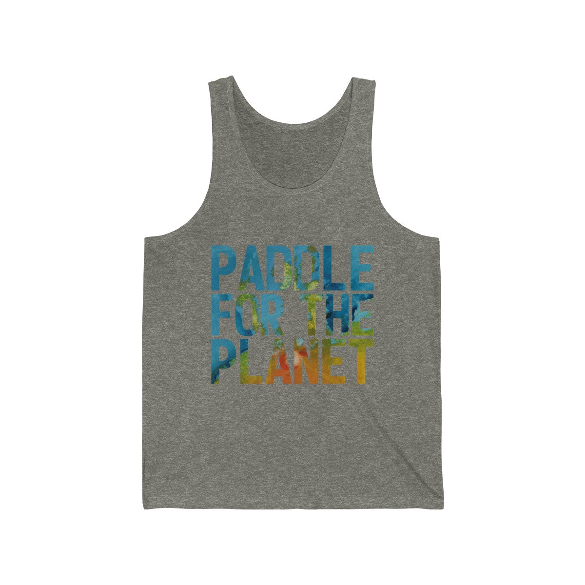 Paddle For The Planet Unisex Jersey Tank