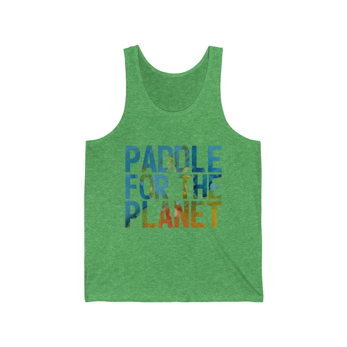 Paddle For The Planet Unisex Jersey Tank