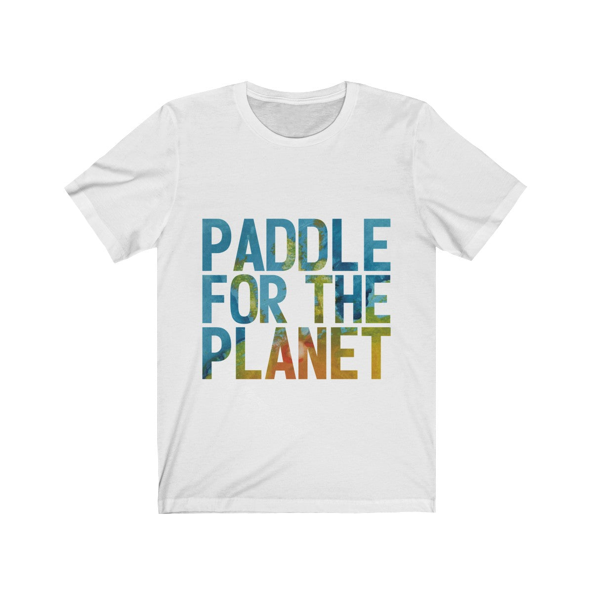 Paddle For The Planet Unisex Jersey Short Sleeve Tee