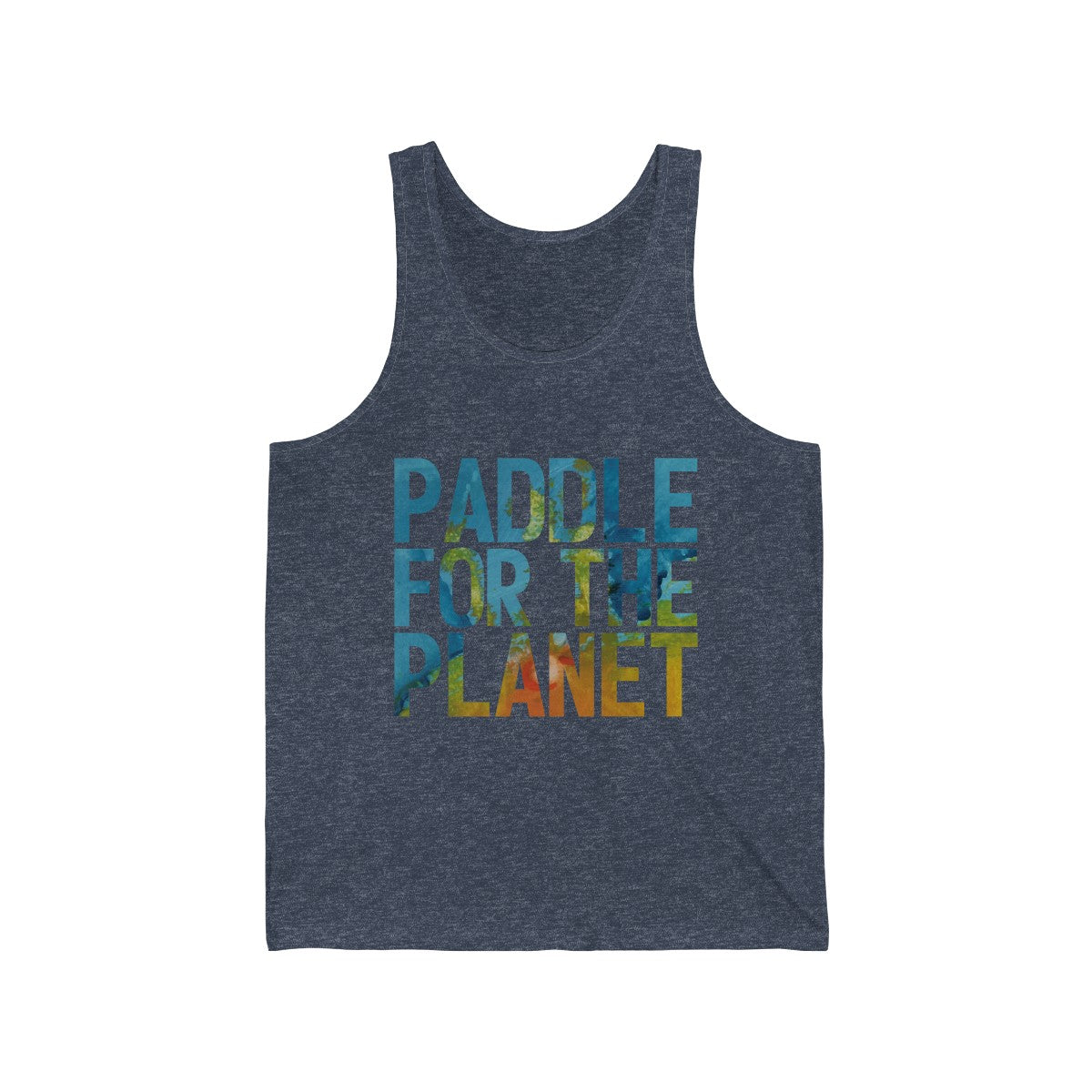 Paddle For The Planet Unisex Jersey Tank