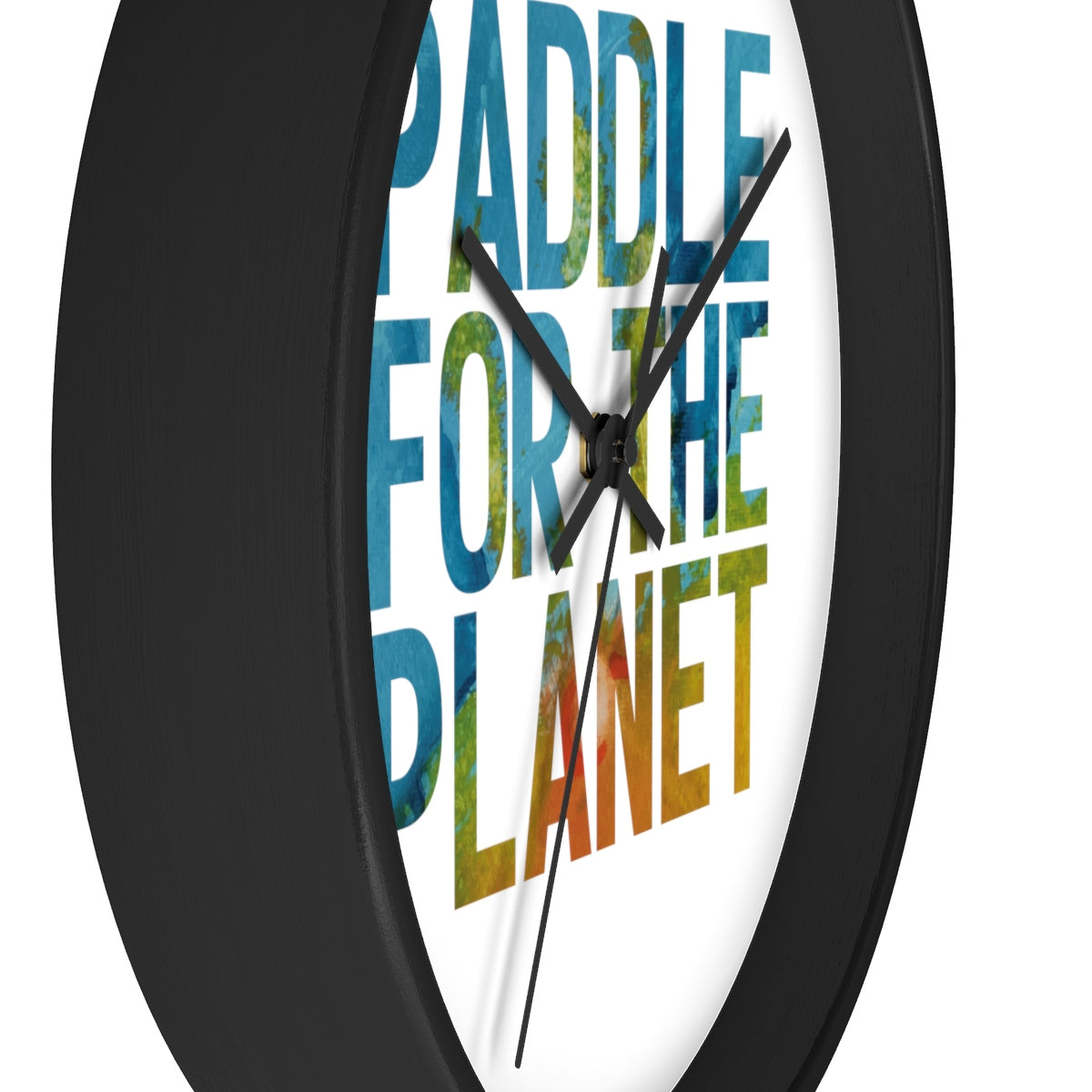 Paddle For The Planet Wall clock
