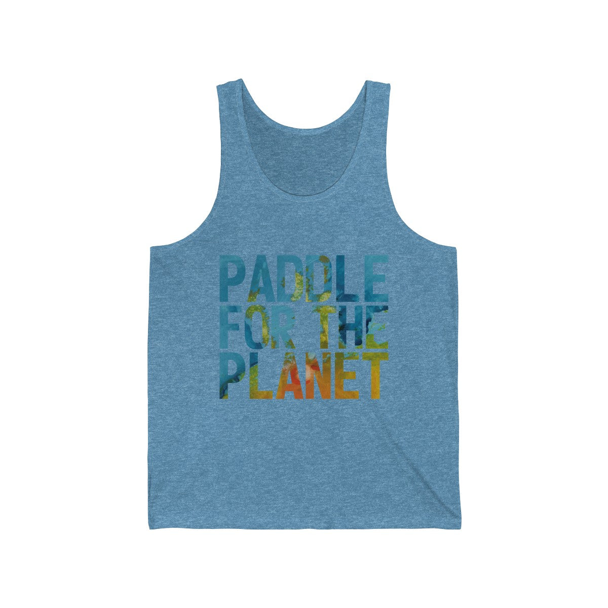Paddle For The Planet Unisex Jersey Tank