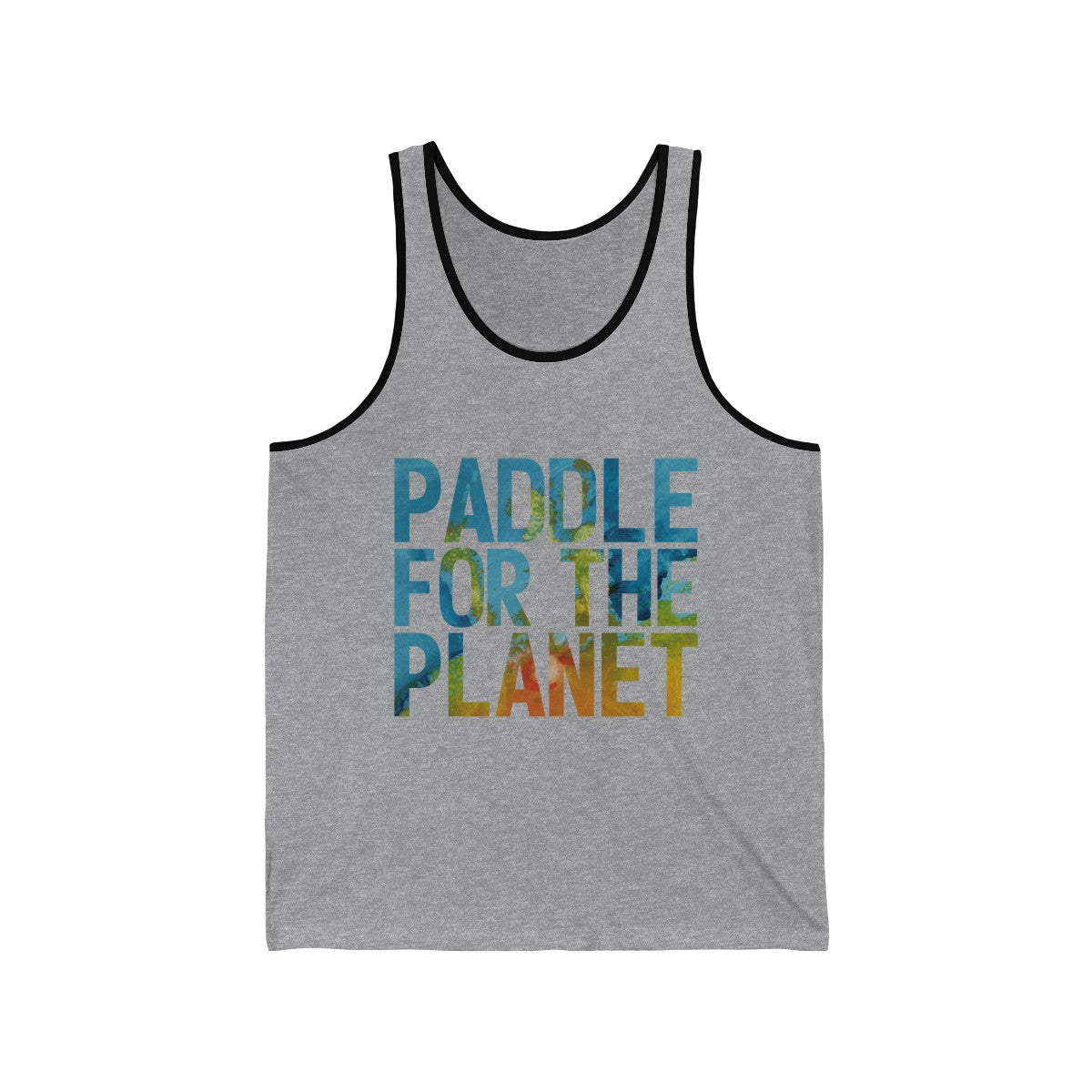 Paddle For The Planet Unisex Jersey Tank