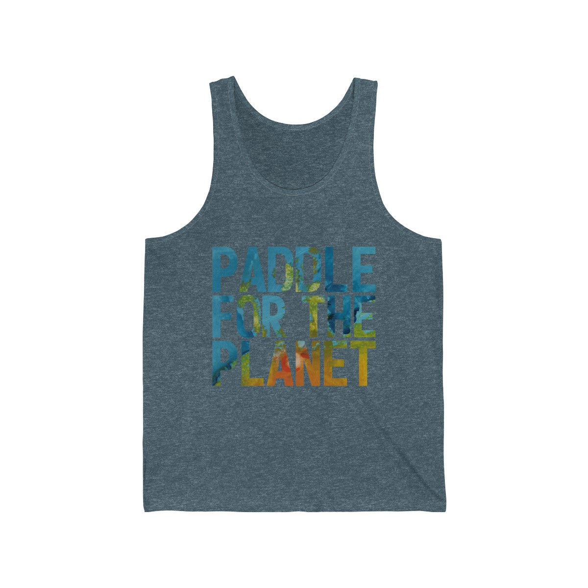 Paddle For The Planet Unisex Jersey Tank