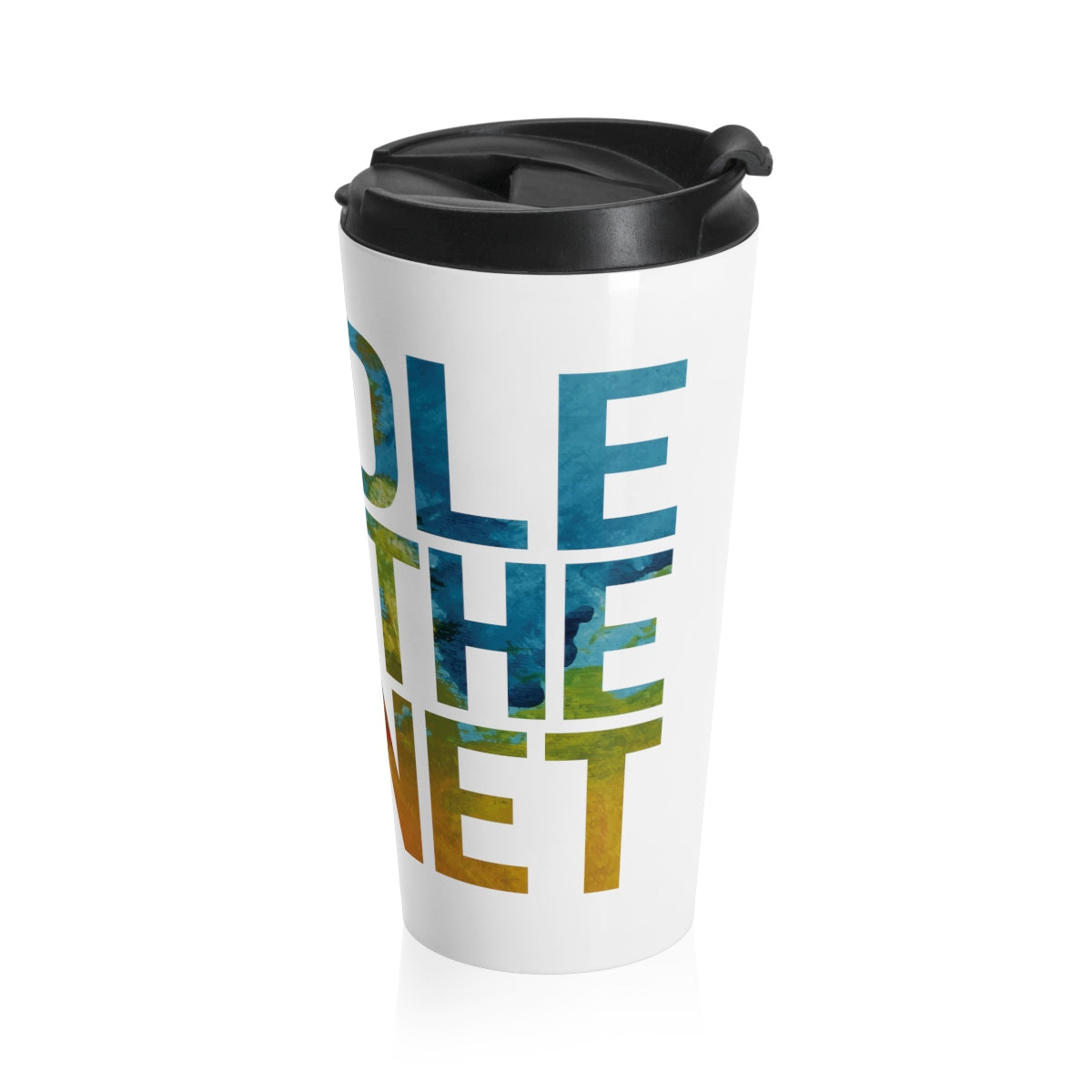 Paddle For The Planet Stainless Steel Travel Mug